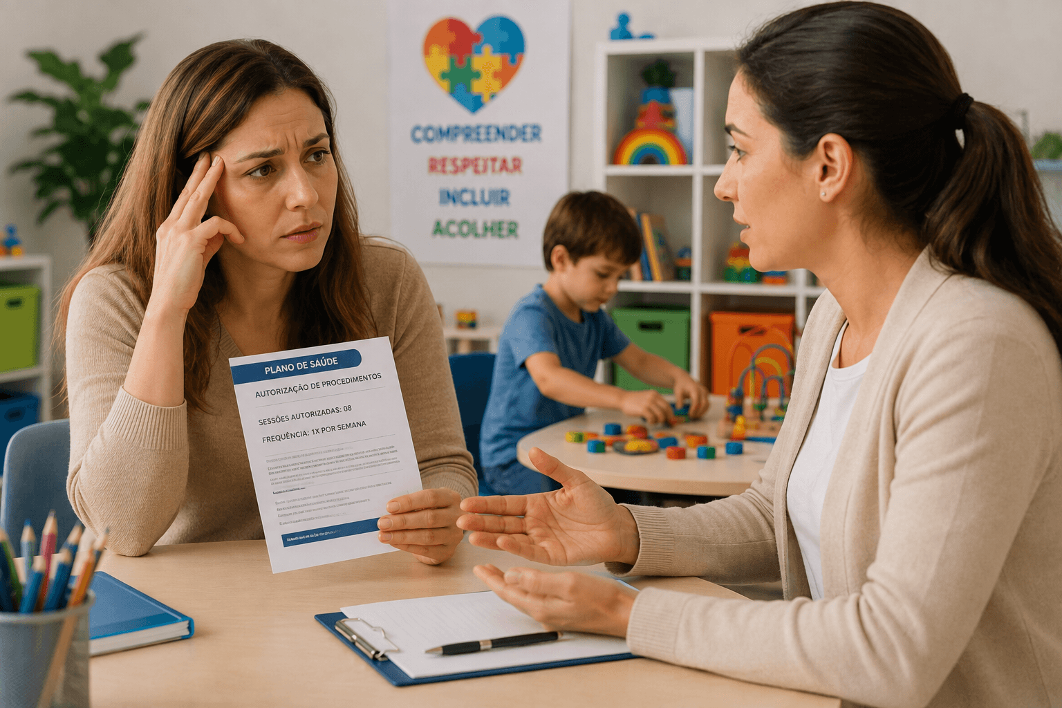 Plano de saúde pode limitar as sessões de terapia para autismo?